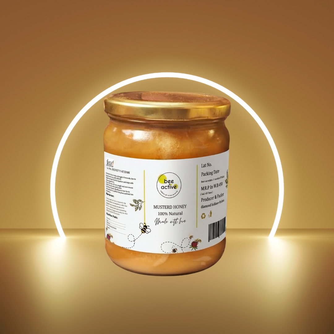 Fresh Mustard Honey | Pure Mustard Honey from Beekeeper - Image 4