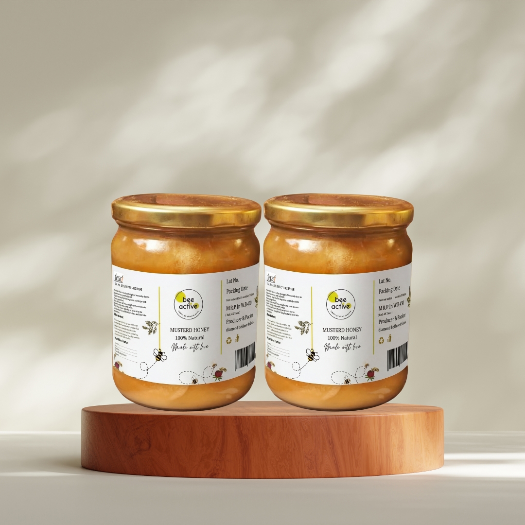 Fresh Mustard Honey | Pure Mustard Honey from Beekeeper - Image 3